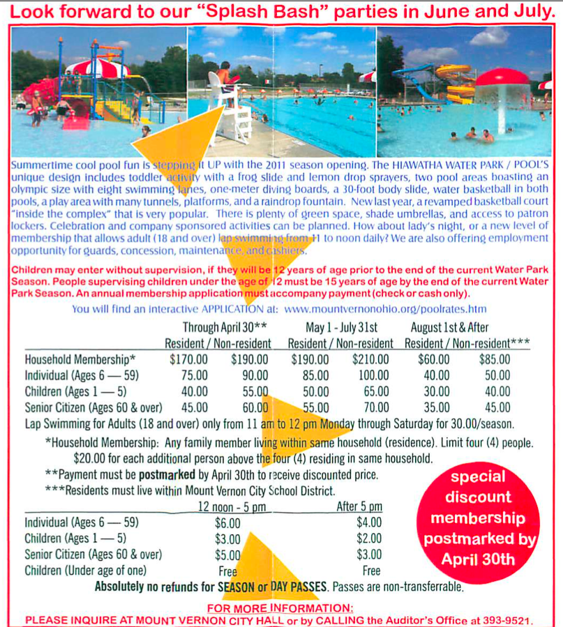 Mount Vernon Ohio Water Park Mount Vernon Ohio Homes